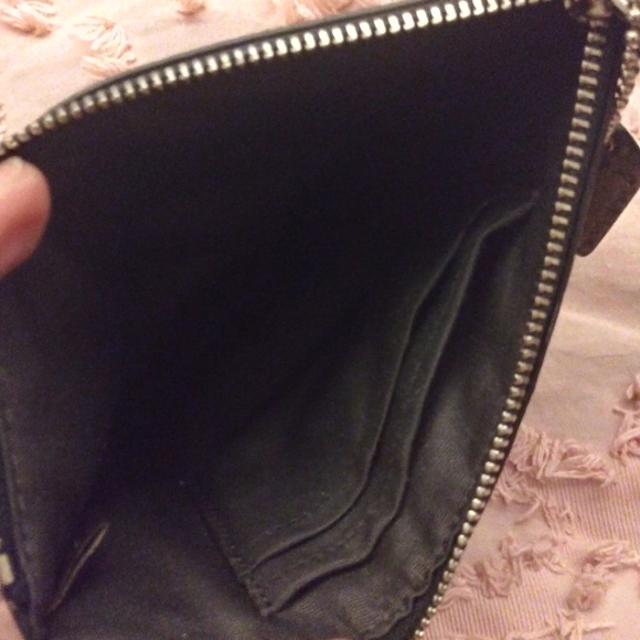 Coach Wristlet!!! Blue Glitter!!! - Picture 2 of 2